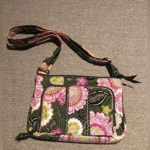 Vera Bradley Little Hipster Olivia Pink Adjustable Crossbody